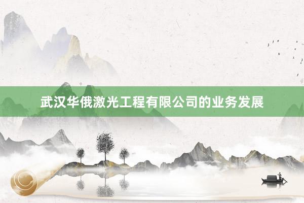 武汉华俄激光工程有限公司的业务发展
