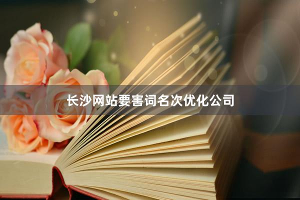 长沙网站要害词名次优化公司