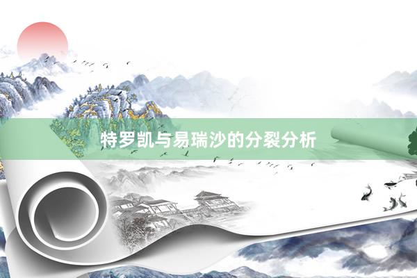 特罗凯与易瑞沙的分裂分析